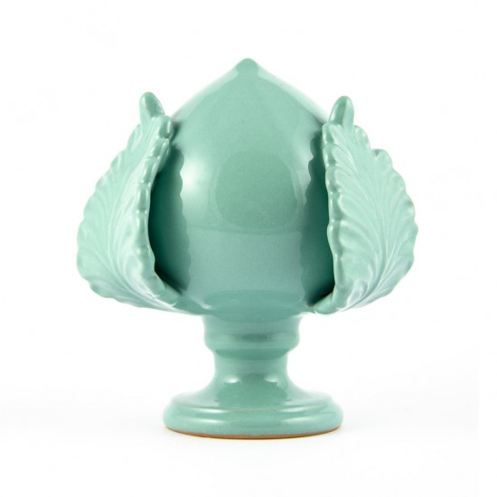 Tiffany green pumo pinecone 14cm