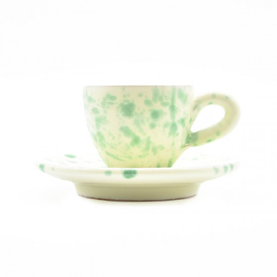 Green Puglia design coffee cup