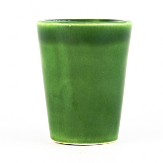 Bicchiere Limoncello verde shabby