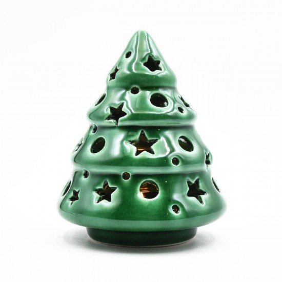 Tree Matera green candle holder