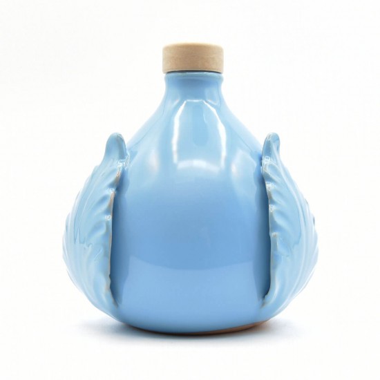 Polignano turquoise Ceramic Pumo oil cruet 250ml 
