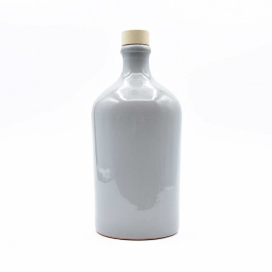 Oliera in ceramica 500ml bottiglia grigio