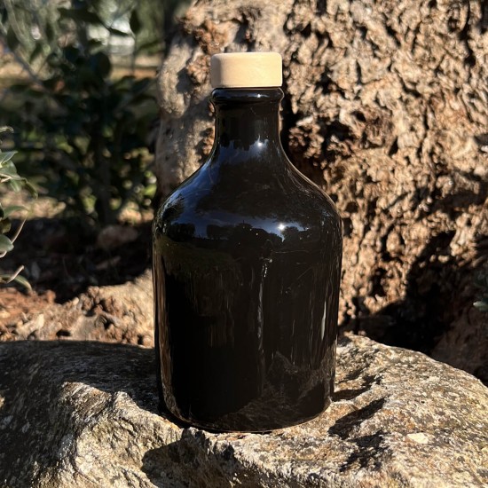 Oliera in ceramica 100ml bottiglia nero