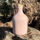 Oliera in ceramica 100ml bottiglia rosa cipria