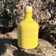 Oliera in ceramica 250ml bottiglia spennellata giallo