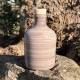 Oliera in ceramica 250ml bottiglia spennellata tortora