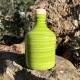 Oliera in ceramica 250ml bottiglia spennellata verde