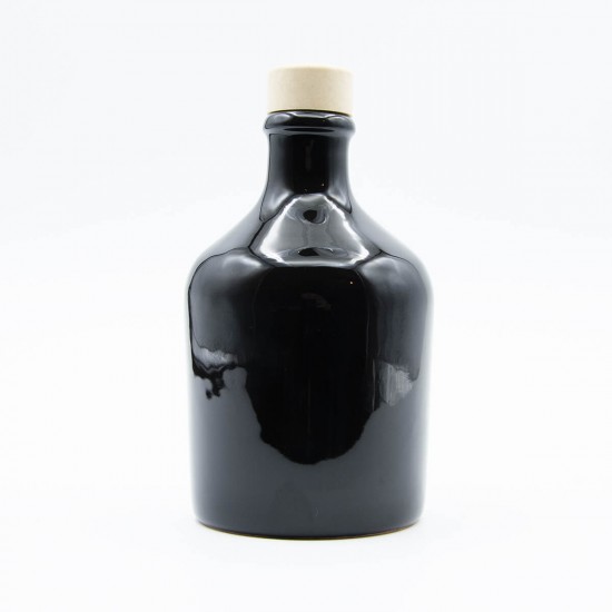Oliera in ceramica 100ml bottiglia nero
