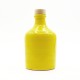 Oliera in ceramica 100ml bottiglia spennellata giallo
