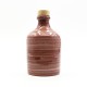 Oliera in ceramica 250ml bottiglia spennellata marrone