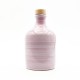 Oliera in ceramica 250ml bottiglia spennellata rosa