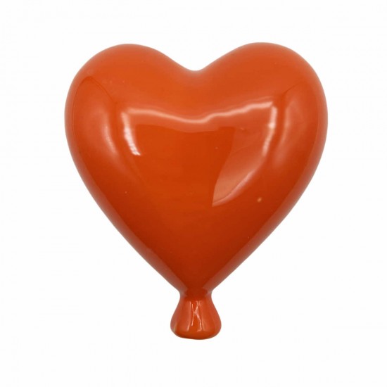 Palloncino cuore arancio