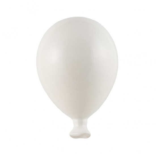 White ceramic balloon 20cm