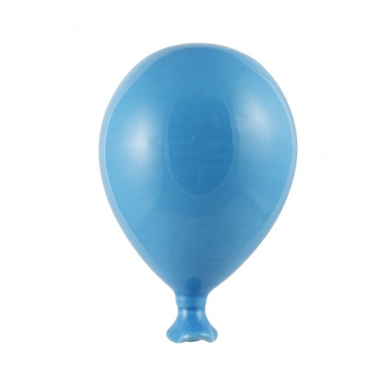 Turquoise ceramic balloon 15cm