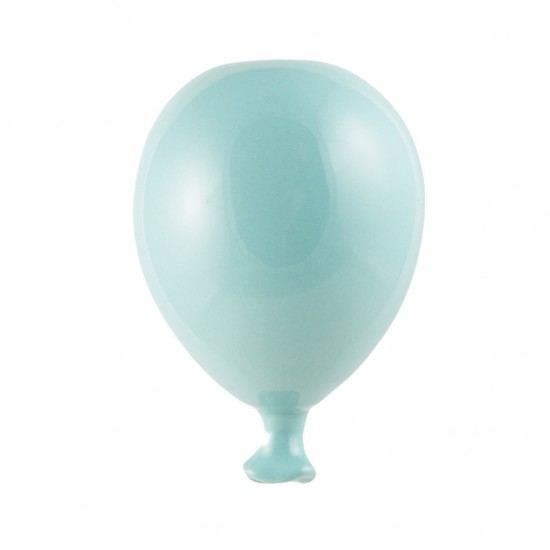 Tiffany green ceramic balloon 12cm