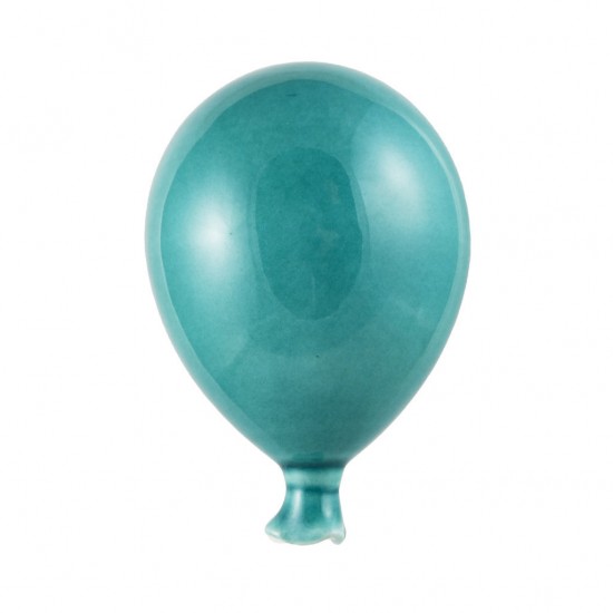 Locorotondo green ceramic balloon 9cm